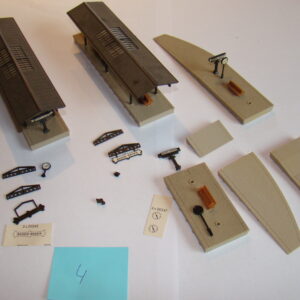 Vollmer 7504 - Spoor N - Bouwpakket platform "Baden-Baden" 9st. (4)