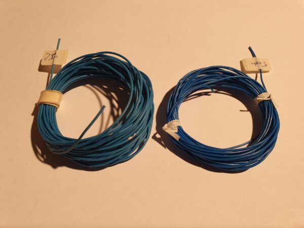 Kabel Blauw 5,00 meter