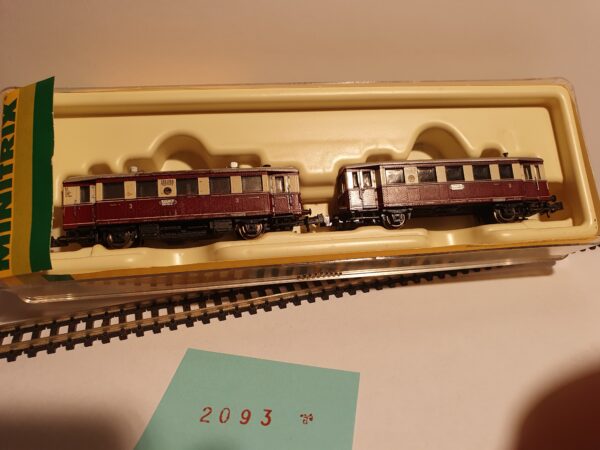 Minitrix 2093 N Tweedelige Railbus VT 135/140 van de DRG