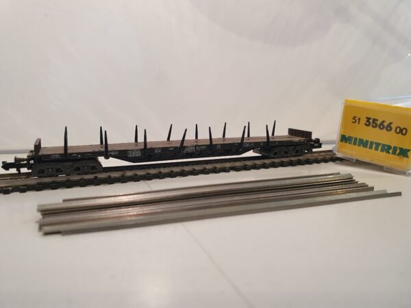 Minitrix 51 3566 00 N Railtransportwagen